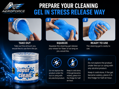 Aero Force cleaning gel